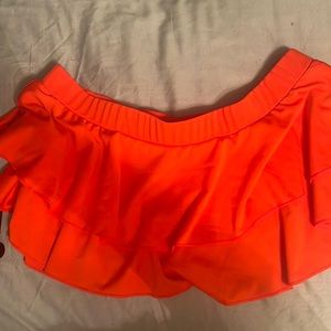 Red mini skirt 2xl